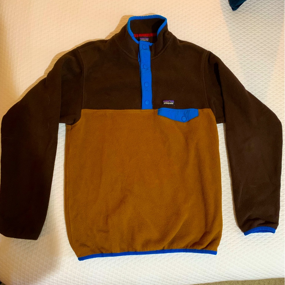 Patagonia Synchilla Pullover - Boys XL - Brown